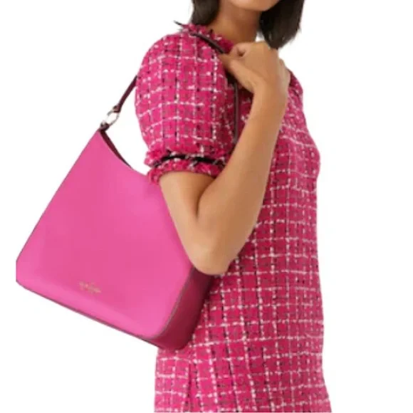 💕 🍭 Kate Spade Candied Plum Perry leather shoulder bag - Picture 3 of 7